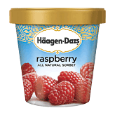 Haagen-Dazs Sorbet Raspberry Fat Free Full-Size Picture